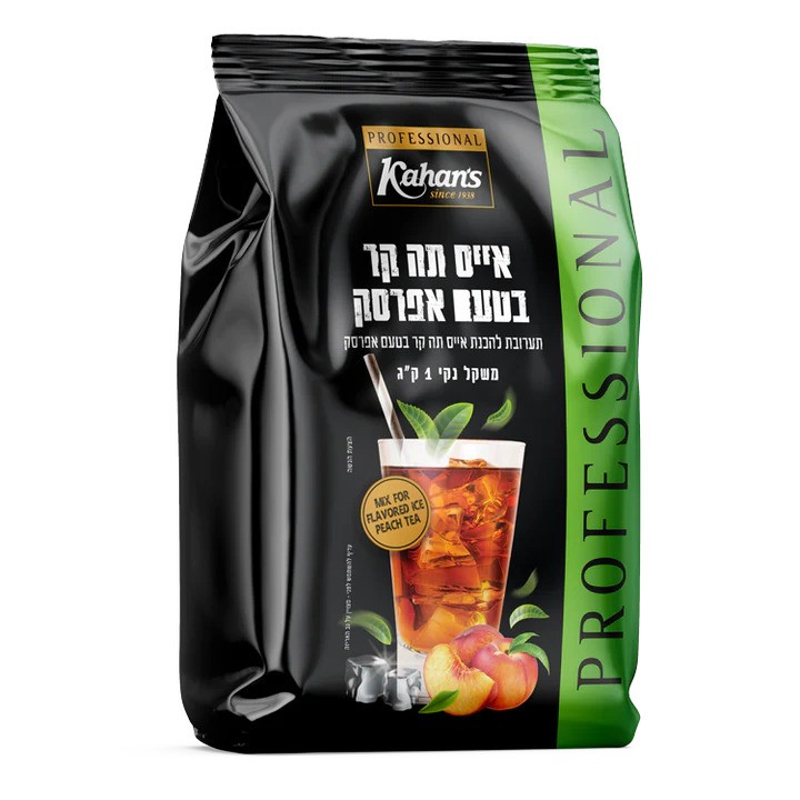 אבקה להכנת אייס תה אפרסק 1 ק"ג