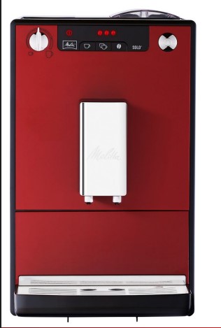 מכונת קפה אוטומטית Melitta Solo Chili Red מק"ט 31017 – דגם: 950-204E