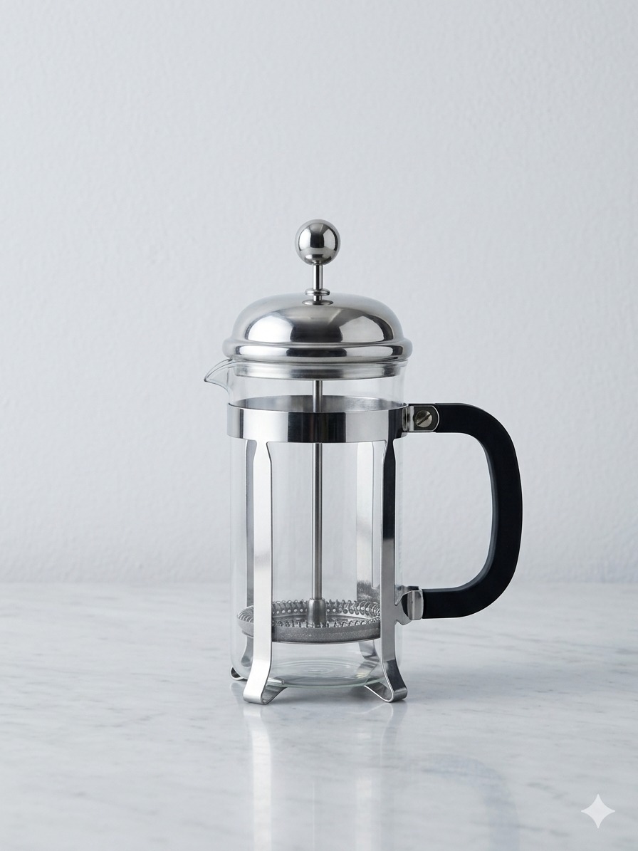 מכשיר פרנץ' פרס (French Press) קלאסי למשפחה ואירוח – 800 מ"ל